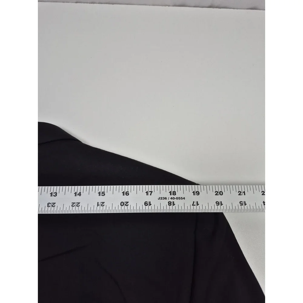 Geoffrey Beene Suit Jacket Mens 38 XLong Black Wool Super 100s Tuxedo NWT FLAW